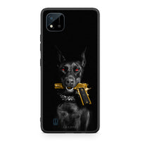 Thumbnail for Realme C11 2021 Golden Gun Θήκη Αγίου Βαλεντίνου από τη Smartfits με σχέδιο στο πίσω μέρος και μαύρο περίβλημα | Smartphone case with colorful back and black bezels by Smartfits
