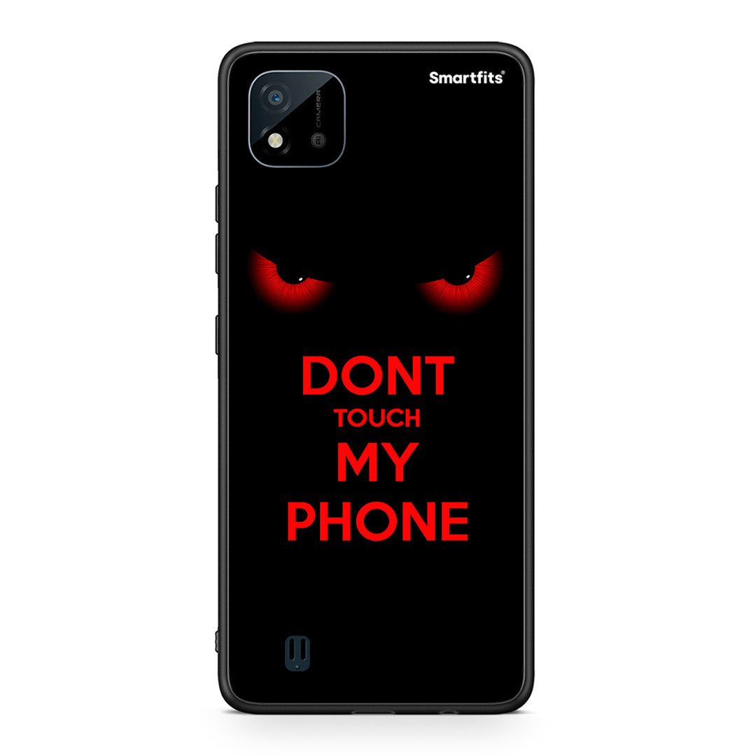 Realme C11 2021 Touch My Phone θήκη από τη Smartfits με σχέδιο στο πίσω μέρος και μαύρο περίβλημα | Smartphone case with colorful back and black bezels by Smartfits