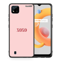 Thumbnail for Θήκη Realme C11 2021 XOXO Love από τη Smartfits με σχέδιο στο πίσω μέρος και μαύρο περίβλημα | Realme C11 2021 XOXO Love case with colorful back and black bezels