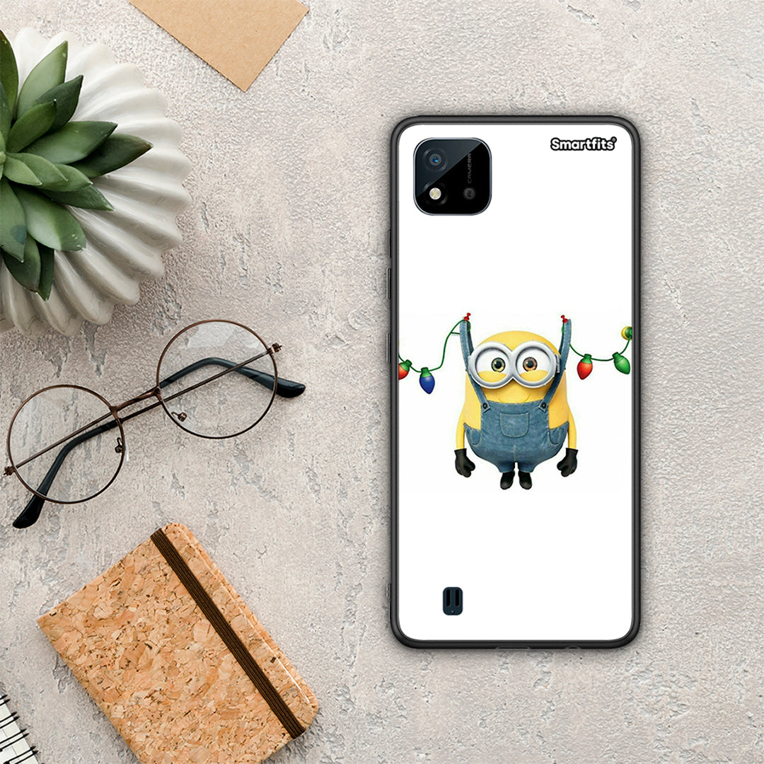 Xmas Minion Lights - Realme C11 2021 / C20 θήκη