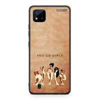 Thumbnail for Realme C11 2021 You Go Girl θήκη από τη Smartfits με σχέδιο στο πίσω μέρος και μαύρο περίβλημα | Smartphone case with colorful back and black bezels by Smartfits