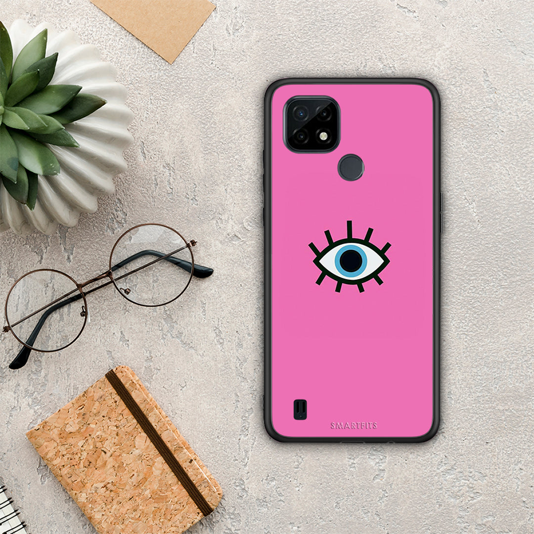 Blue Eye Pink - Realme C21 θήκη