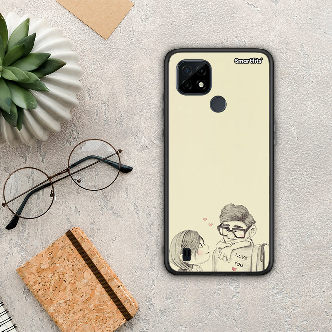 Carl And Ellie - Realme C21 θήκη