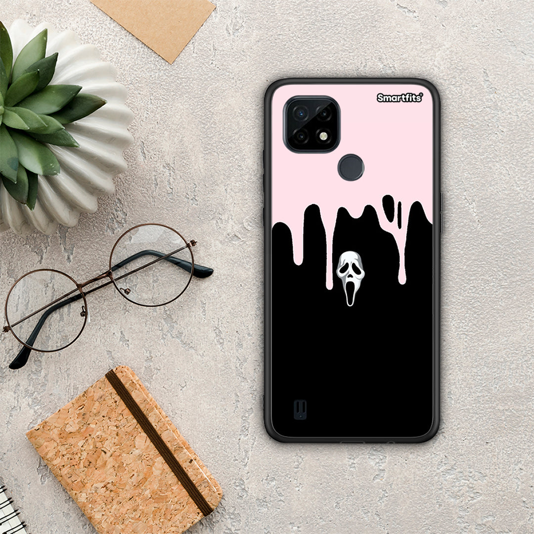 Melting Halloween Mask - Realme C21 θήκη