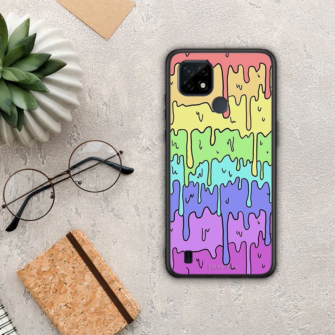 Melting Rainbow - Realme C21 θήκη