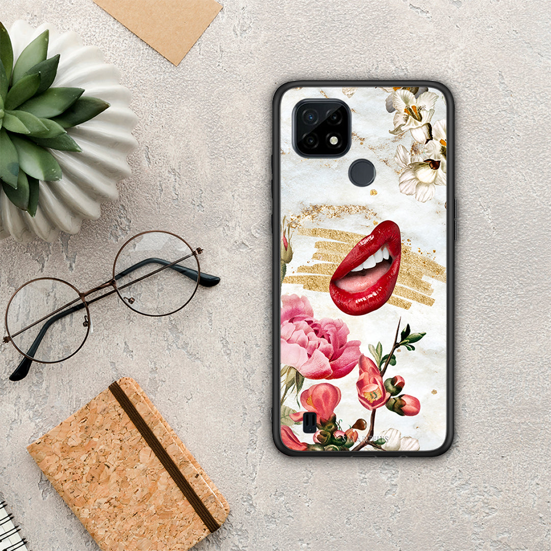 Red Lips - Realme C21 θήκη