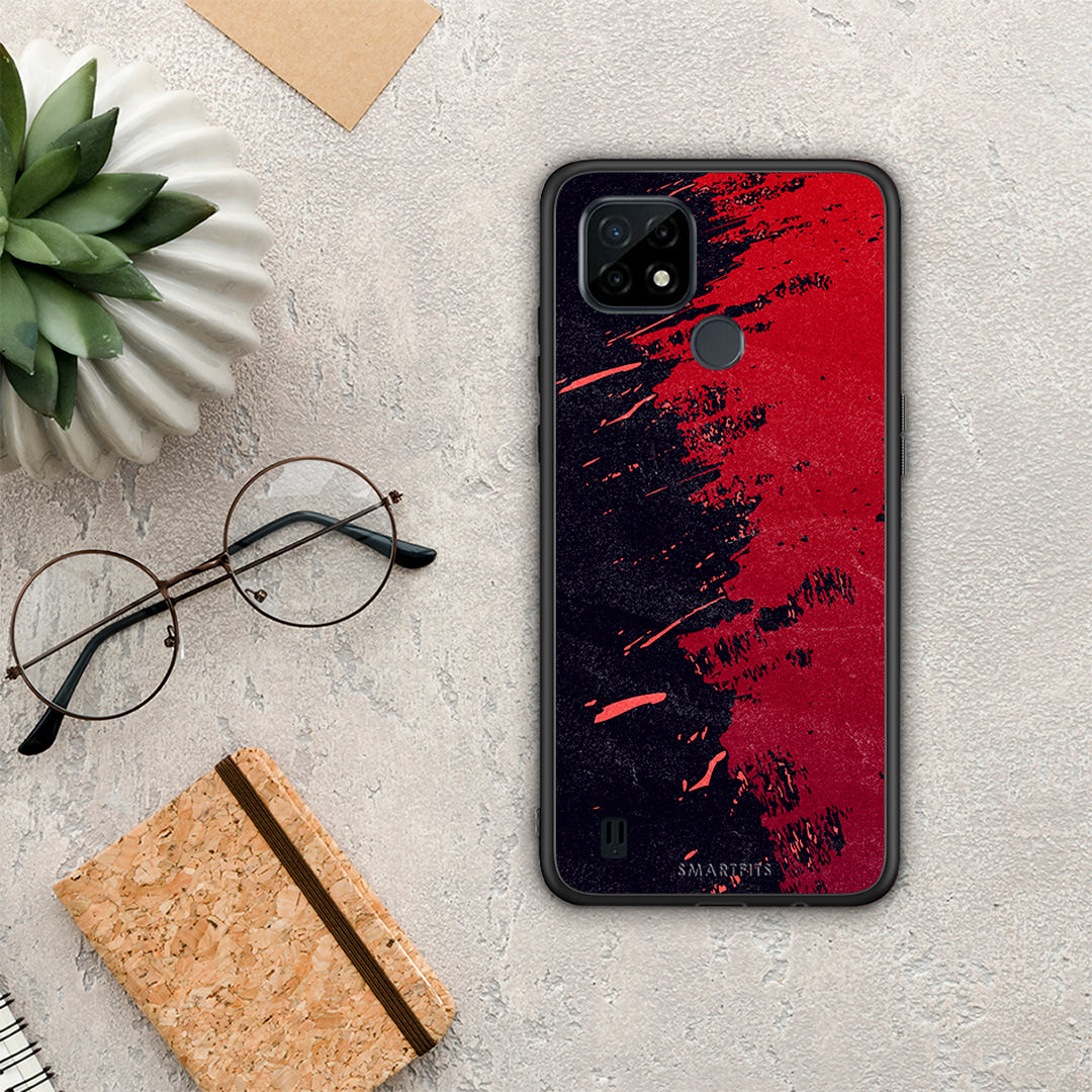 Red Paint - Realme C21 θήκη