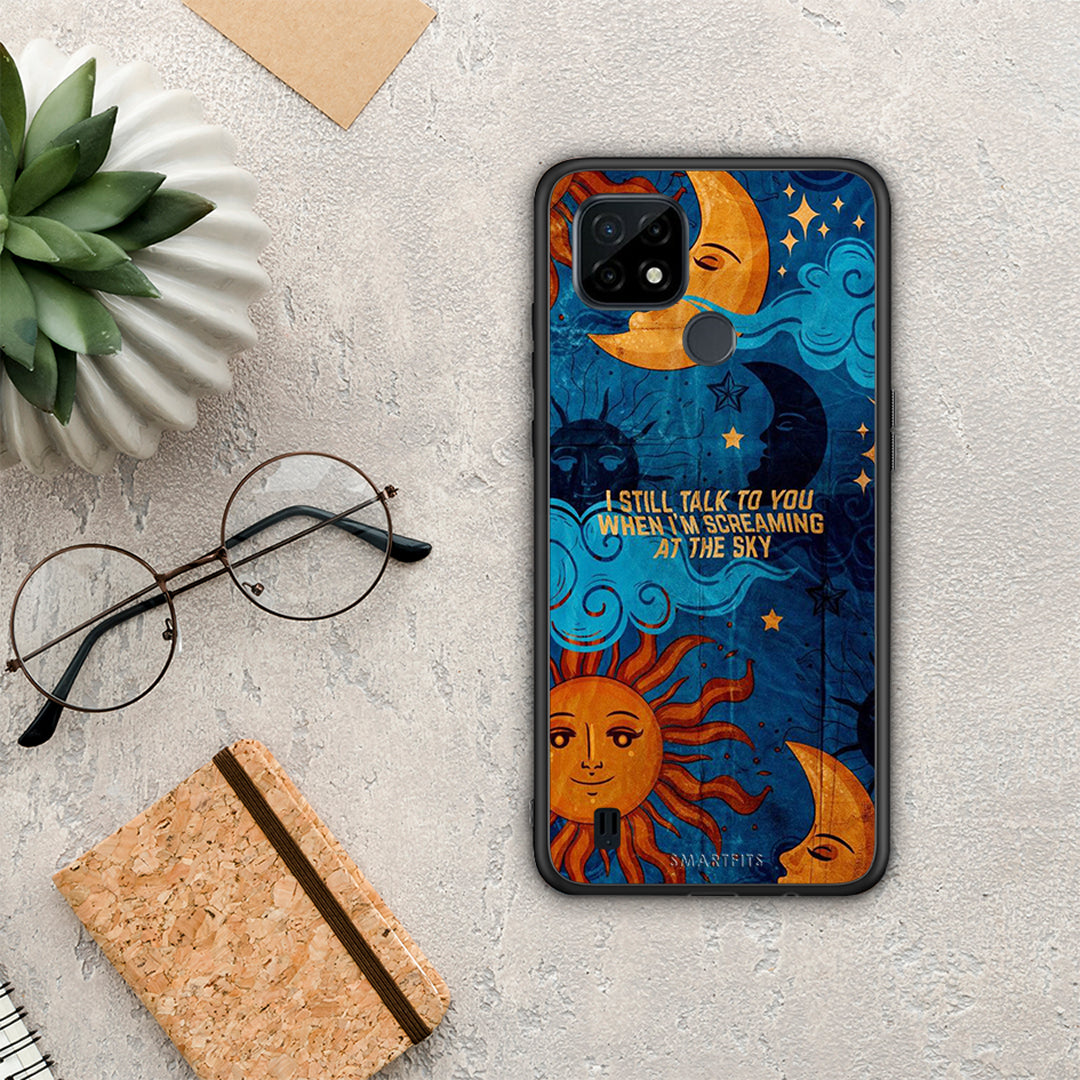 Screaming Sky - Realme C21 θήκη