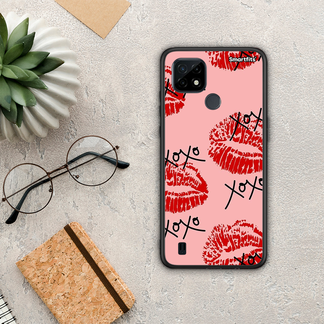 XOXO Lips - Realme C21 θήκη