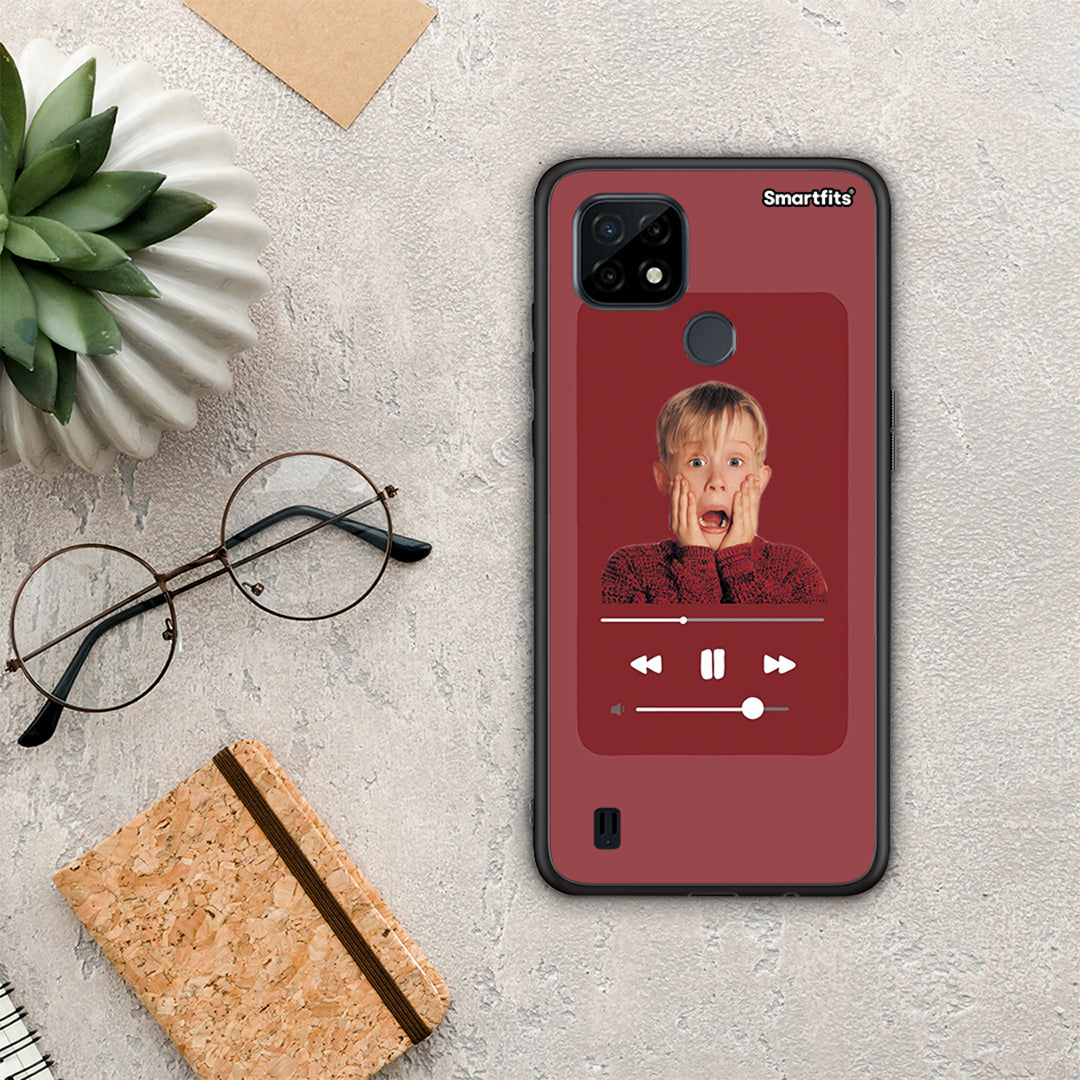 Xmas Alone Music - Realme C21 θήκη