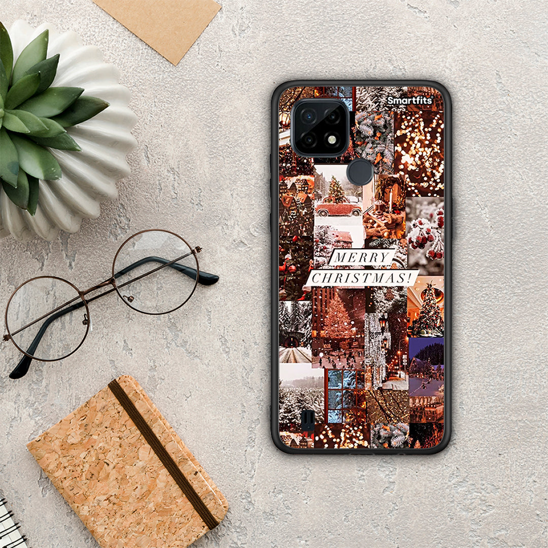 Xmas Collage - Realme C21 θήκη