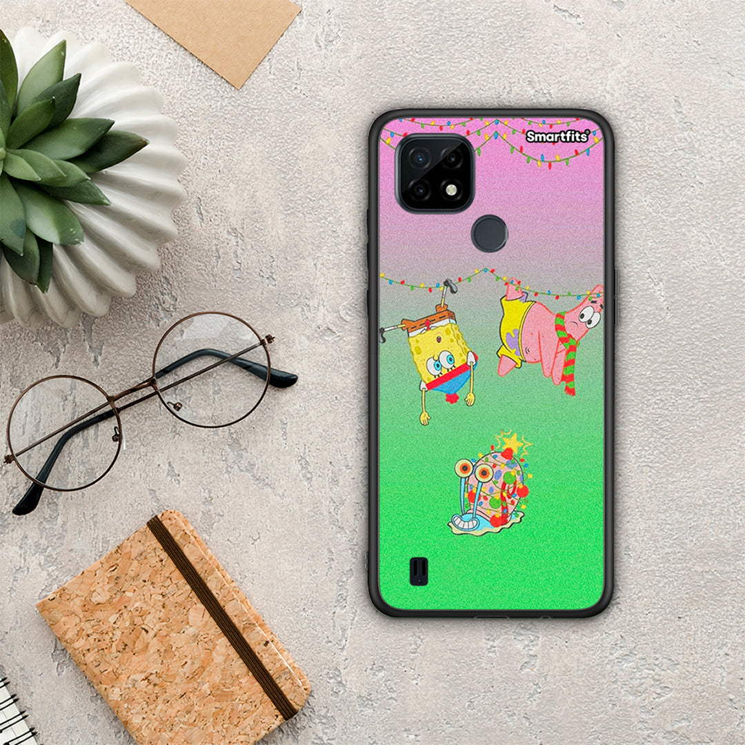 Xmas Lights - Realme C21 θήκη