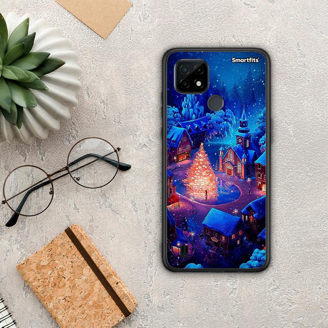 Xmas Village - Realme C21 θήκη