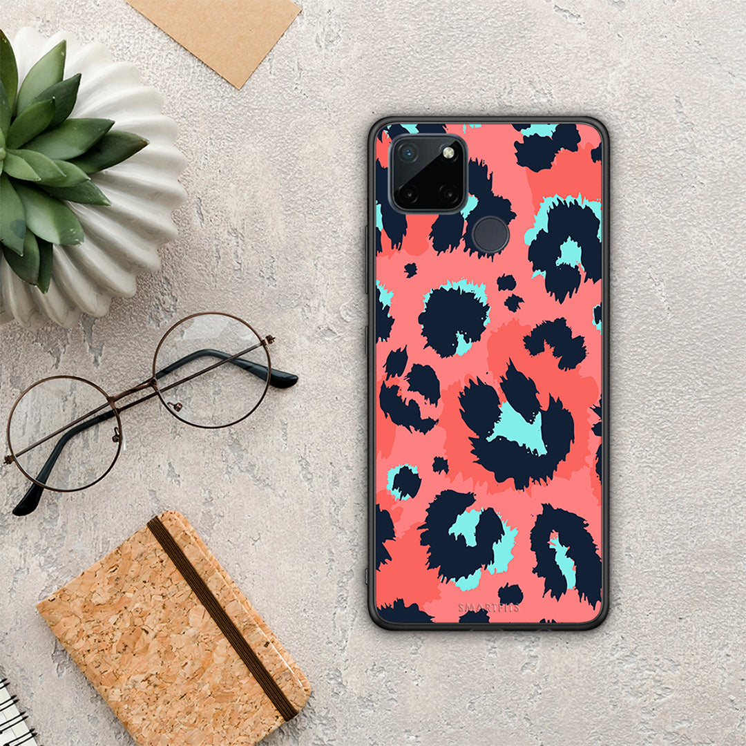 Animal Pink Leopard - Realme C21Y / C25Y / 7i (Global) θήκη
