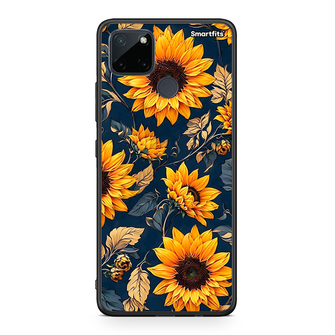Autumn Sunflowers - Realme C21Y / C25Y / 7i (Global) θήκη