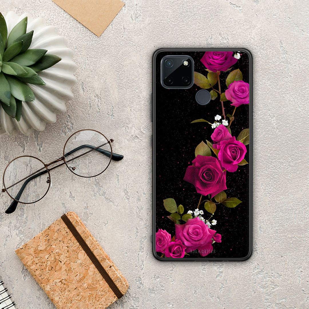 Flower Red Roses - Realme C21Y / C25Y / 7i (Global) θήκη