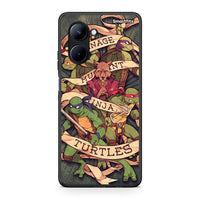 Thumbnail for Θήκη Realme C33 Ninja Turtles από τη Smartfits με σχέδιο στο πίσω μέρος και μαύρο περίβλημα | Realme C33 Ninja Turtles Case with Colorful Back and Black Bezels