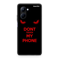 Thumbnail for Θήκη Realme C33 Touch My Phone από τη Smartfits με σχέδιο στο πίσω μέρος και μαύρο περίβλημα | Realme C33 Touch My Phone Case with Colorful Back and Black Bezels