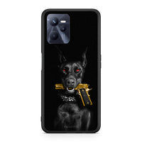Thumbnail for Realme C35 Golden Gun Θήκη Αγίου Βαλεντίνου από τη Smartfits με σχέδιο στο πίσω μέρος και μαύρο περίβλημα | Smartphone case with colorful back and black bezels by Smartfits