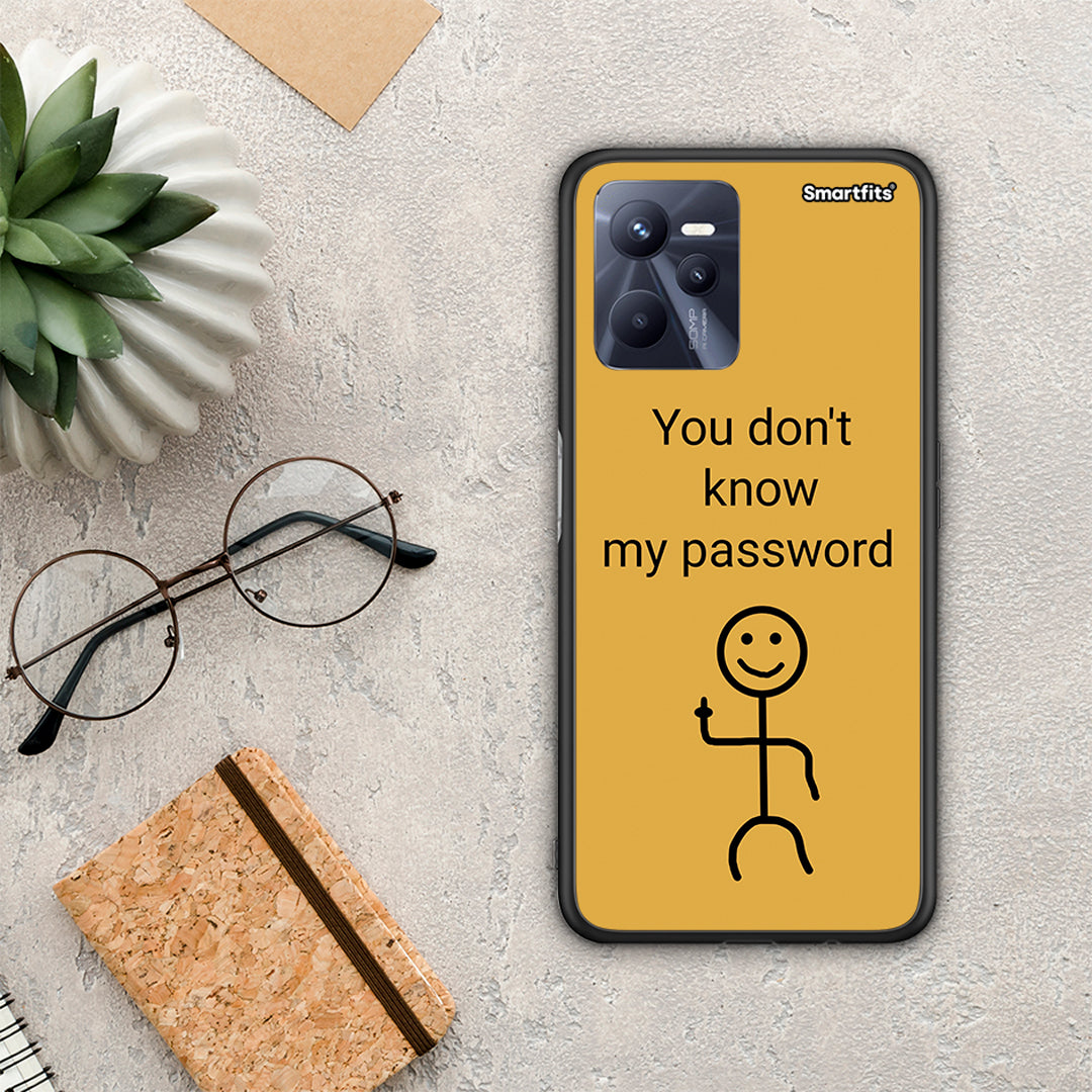My Password - Realme C35 / Narzo 50A Prime θήκη
