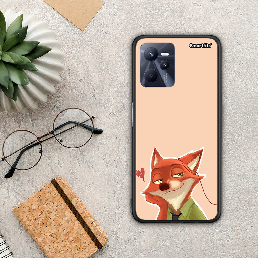 Nick Wilde And Judy Hopps Love 1 - Realme C35 / Narzo 50A Prime θήκη