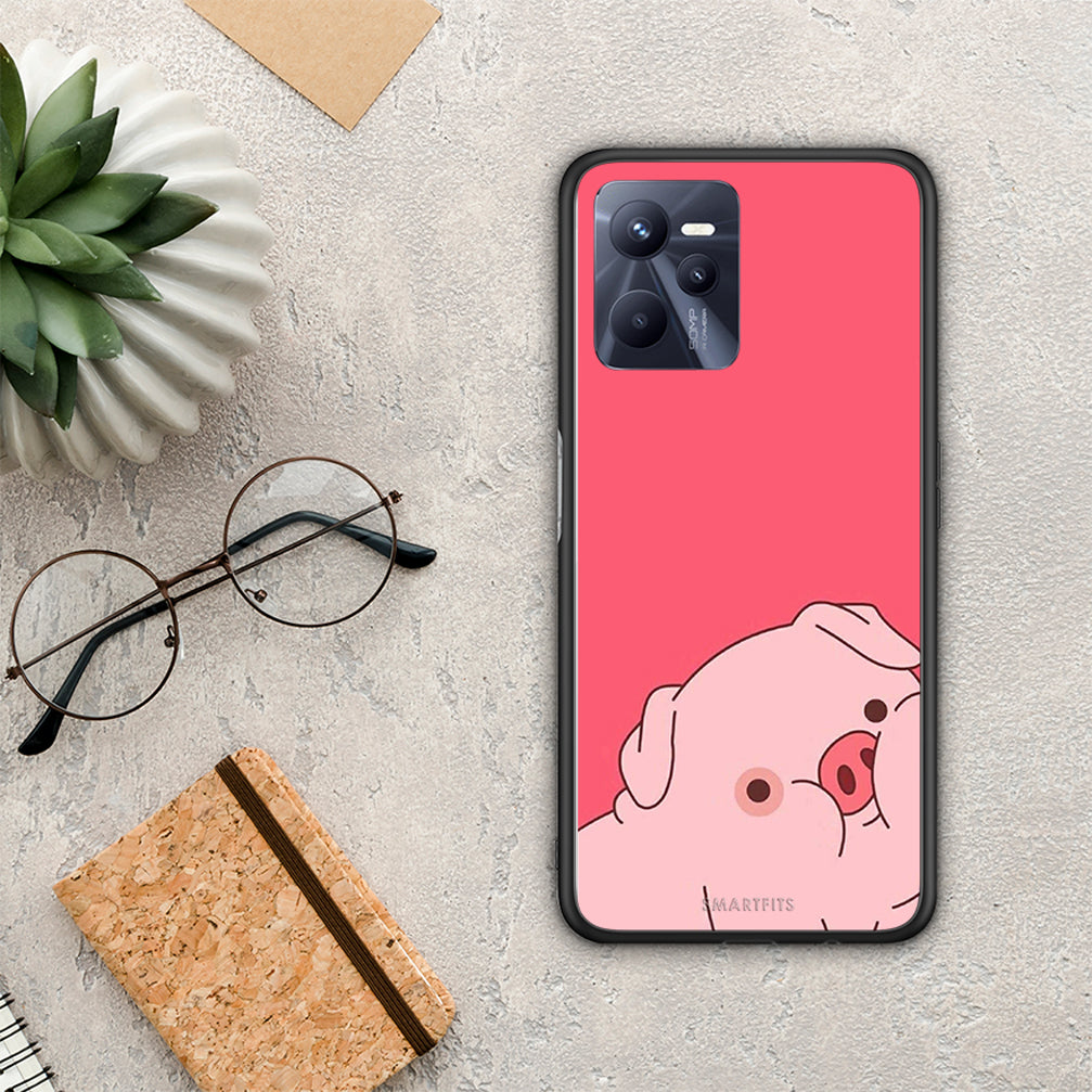 Pig Love 1 - Realme C35 / Narzo 50A Prime θήκη