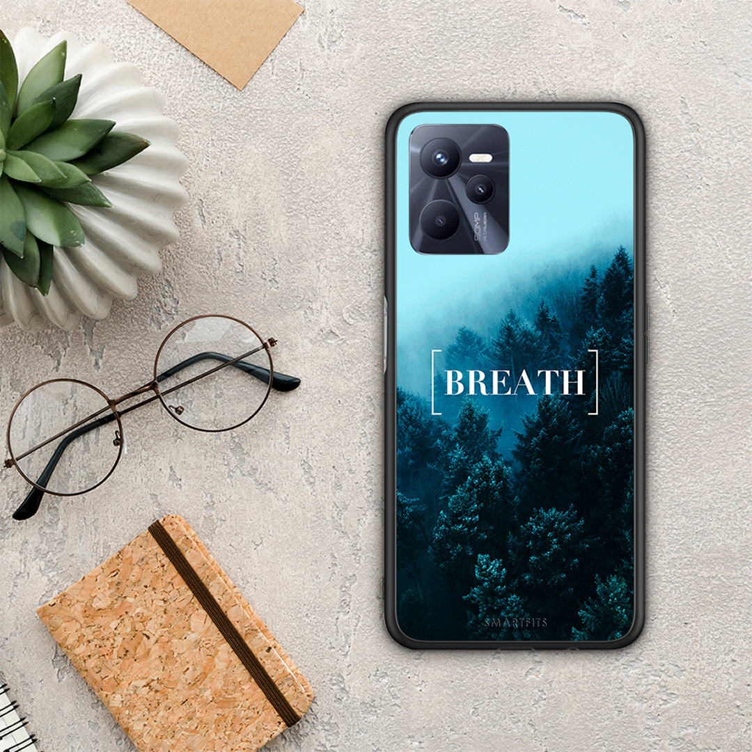 Quote Breath - Realme C35 / Narzo 50A Prime θήκη