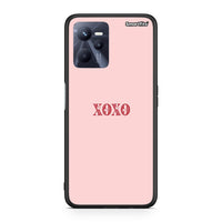 Thumbnail for Realme C35 XOXO Love θήκη από τη Smartfits με σχέδιο στο πίσω μέρος και μαύρο περίβλημα | Smartphone case with colorful back and black bezels by Smartfits