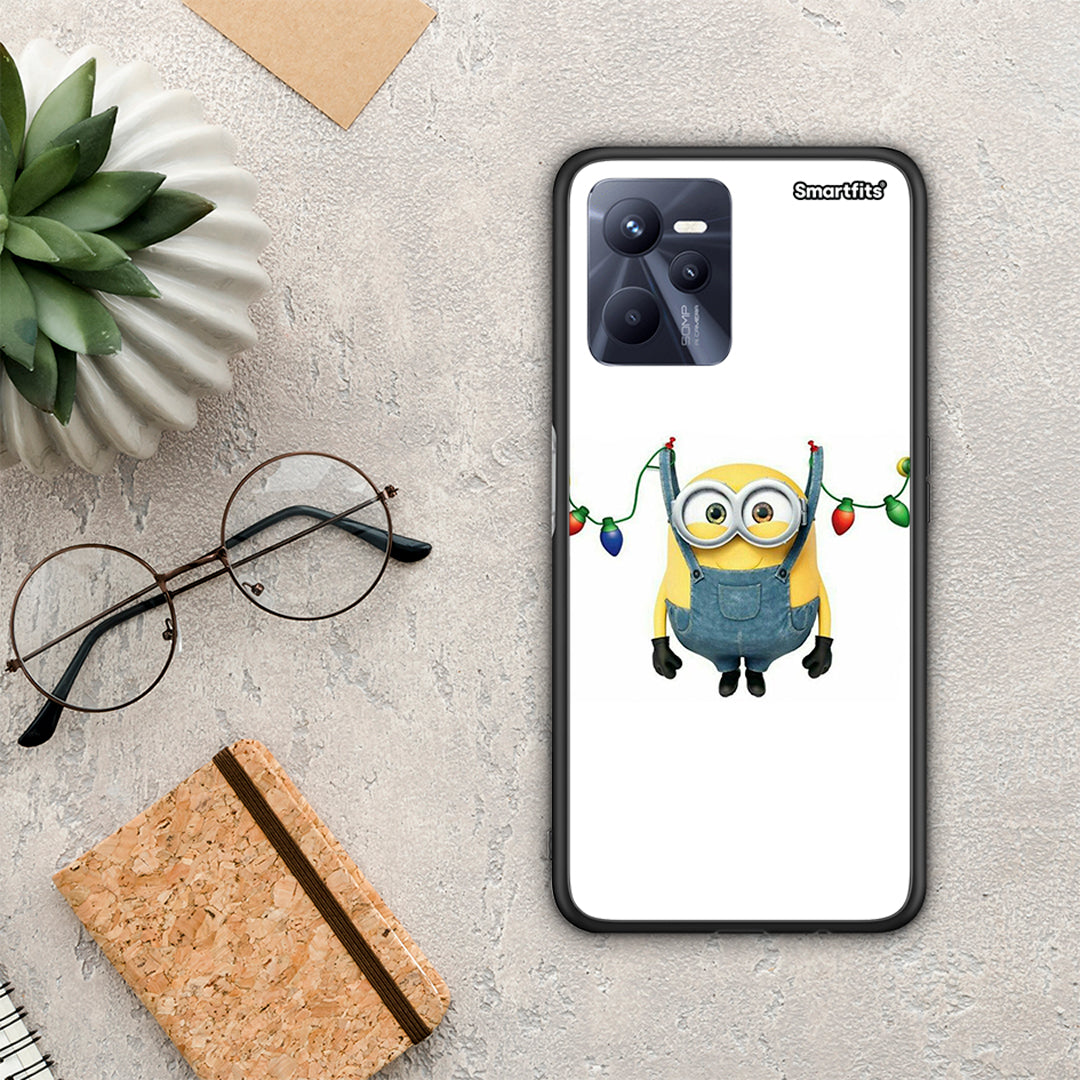 Xmas Minion Lights - Realme C35 / Narzo 50A Prime θήκη