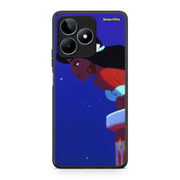 Thumbnail for Realme C53 Alladin And Jasmine Love 2 θήκη από τη Smartfits με σχέδιο στο πίσω μέρος και μαύρο περίβλημα | Smartphone case with colorful back and black bezels by Smartfits