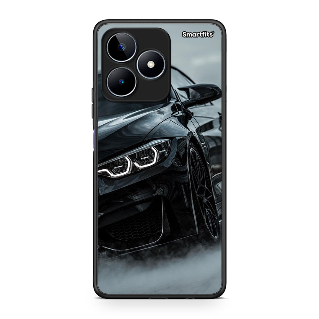Realme C53 Black BMW θήκη από τη Smartfits με σχέδιο στο πίσω μέρος και μαύρο περίβλημα | Smartphone case with colorful back and black bezels by Smartfits