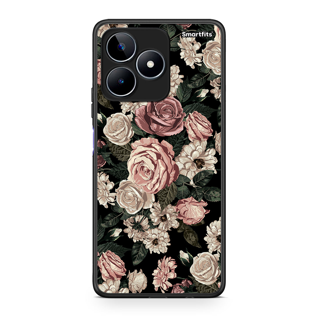 4 - Realme C53 Wild Roses Flower case, cover, bumper