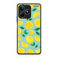 Thumbnail for Realme C53 Lemons θήκη από τη Smartfits με σχέδιο στο πίσω μέρος και μαύρο περίβλημα | Smartphone case with colorful back and black bezels by Smartfits