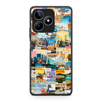 Thumbnail for Realme C53 Live To Travel θήκη από τη Smartfits με σχέδιο στο πίσω μέρος και μαύρο περίβλημα | Smartphone case with colorful back and black bezels by Smartfits