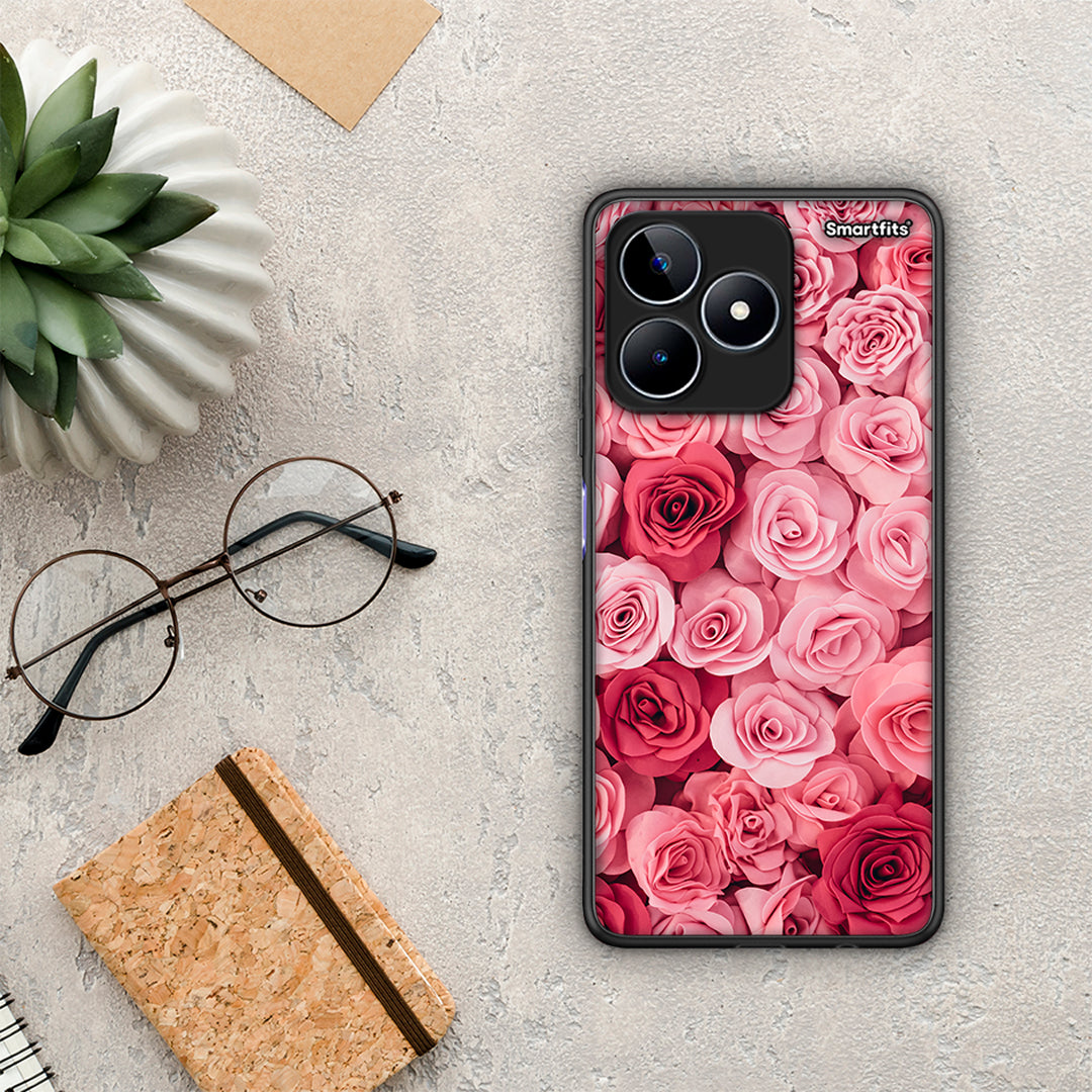 Valentine RoseGarden - Realme C53 θήκη
