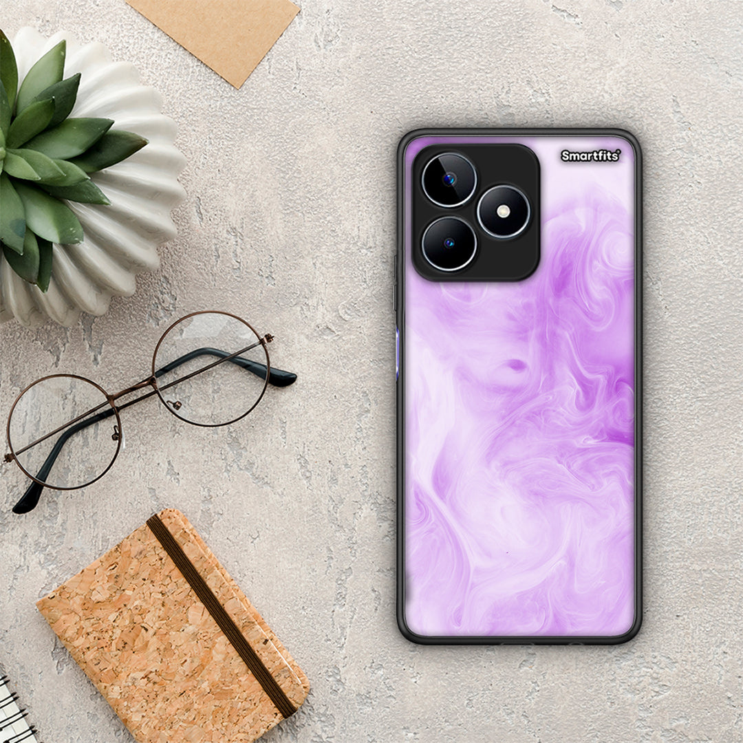 Watercolor Lavender - Realme C53 θήκη