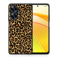 Thumbnail for Θήκη Realme C55 Dual Animal Leopard από τη Smartfits με σχέδιο στο πίσω μέρος και μαύρο περίβλημα | Realme C55 Dual Animal Leopard Case with Colorful Back and Black Bezels