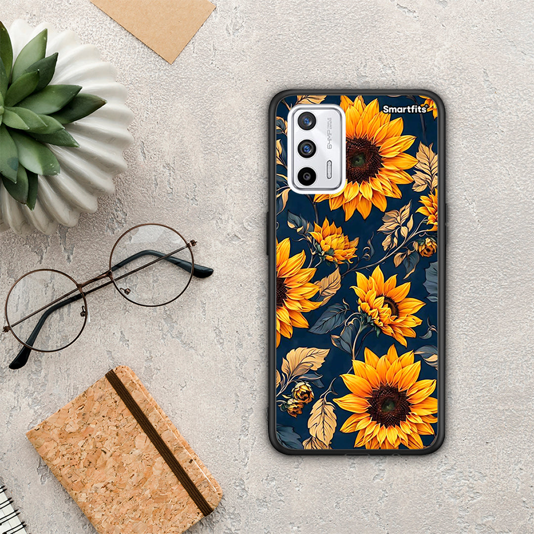 Autumn Sunflowers - Realme GT θήκη