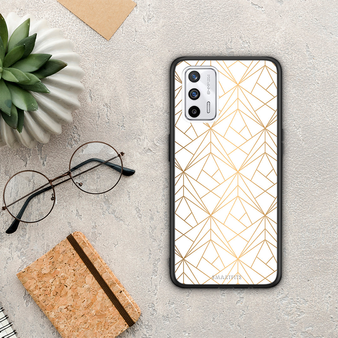 Geometric Luxury White - Realme GT θήκη