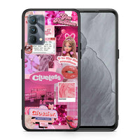 Thumbnail for Θήκη Αγίου Βαλεντίνου Realme GT Master Pink Love από τη Smartfits με σχέδιο στο πίσω μέρος και μαύρο περίβλημα | Realme GT Master Pink Love case with colorful back and black bezels