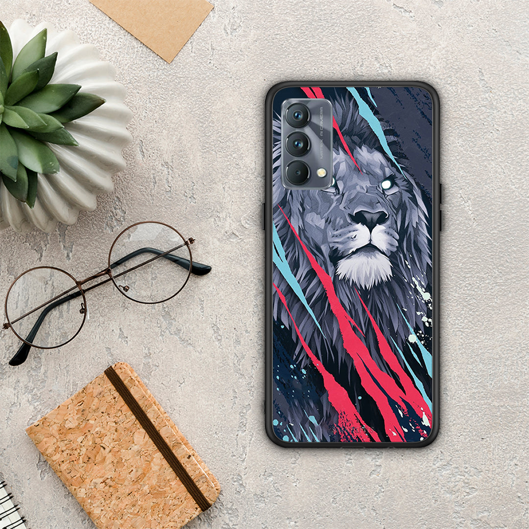 PopArt Lion Designer - Realme GT Master θήκη