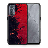 Thumbnail for Θήκη Αγίου Βαλεντίνου Realme GT Master Red Paint από τη Smartfits με σχέδιο στο πίσω μέρος και μαύρο περίβλημα | Realme GT Master Red Paint case with colorful back and black bezels