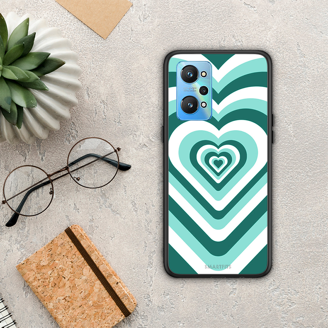 Green Hearts - Realme GT Neo 2 θήκη