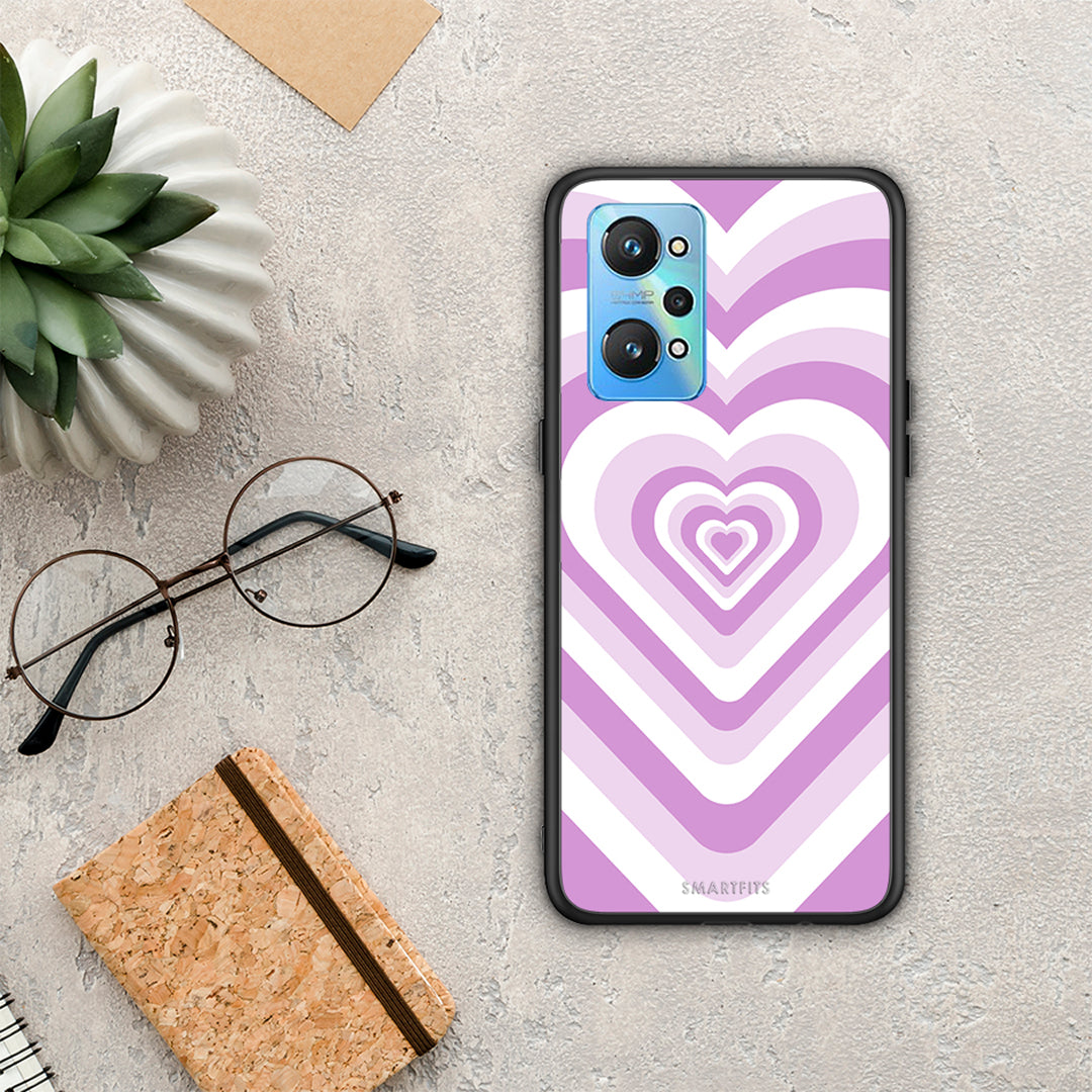 Lilac Hearts - Realme GT Neo 2 θήκη