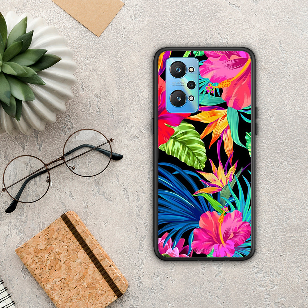 Tropical Flowers - Realme GT Neo 2 θήκη