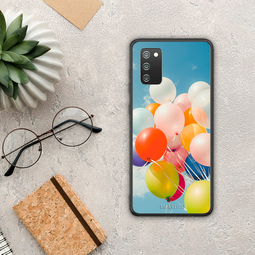 Colorful Balloons - Samsung Galaxy A02s / M02s / F02s θήκη