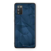 Thumbnail for 39 - Samsung A02s Blue Abstract Geometric case, cover, bumper