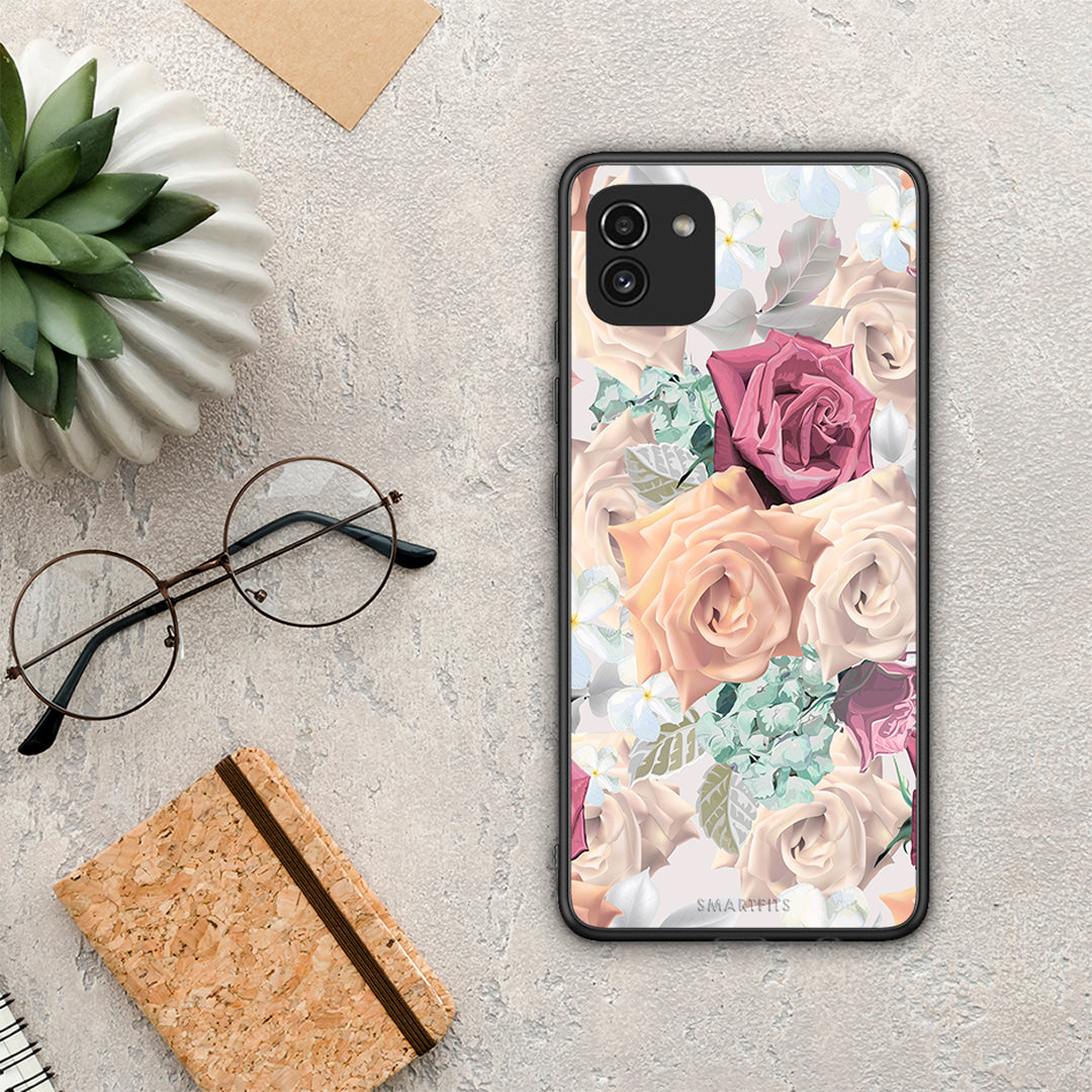 Floral Bouquet - Samsung Galaxy A03 θήκη
