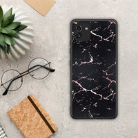 Thumbnail for Marble Black Rosegold - Samsung Galaxy A03 θήκη