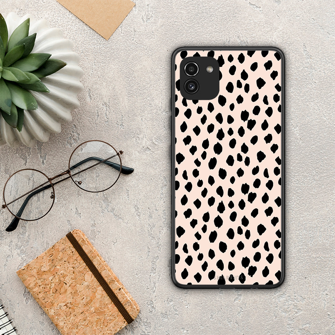 New Polka Dots - Samsung Galaxy A03 θήκη